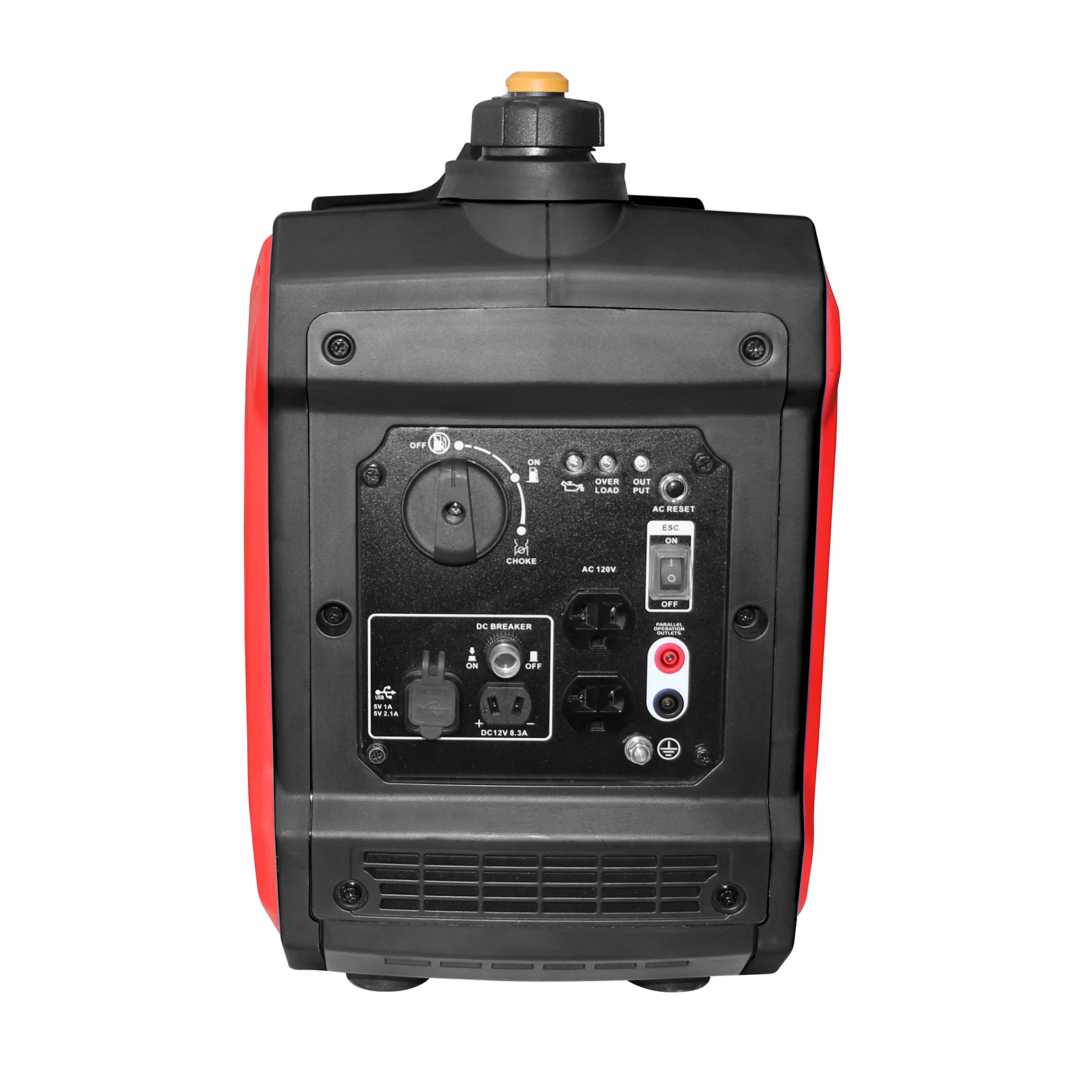 1.6kw 2kw Manual Start Travel Mini Gasoline Inverter Generator