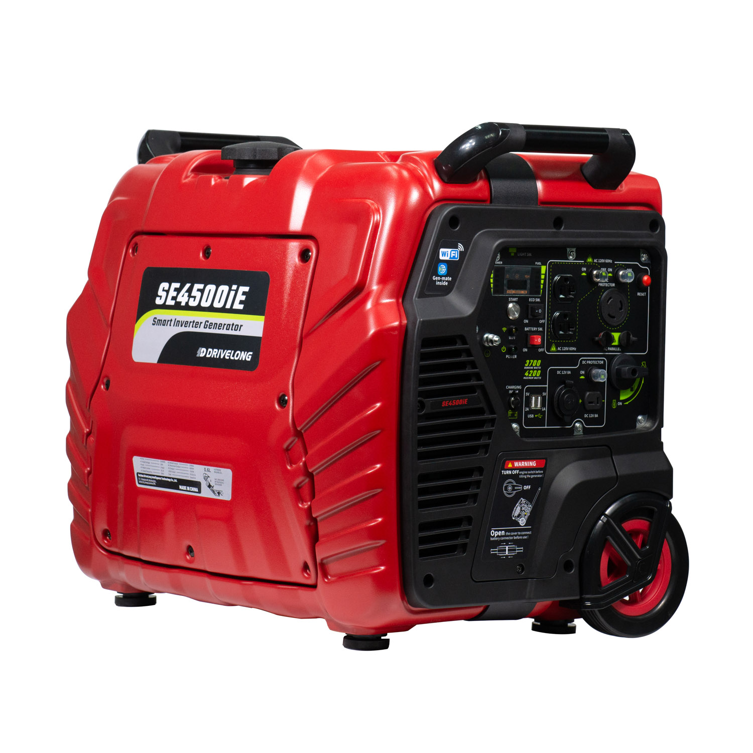 3700w Powered Outdoor Gasoline Inverter Generator