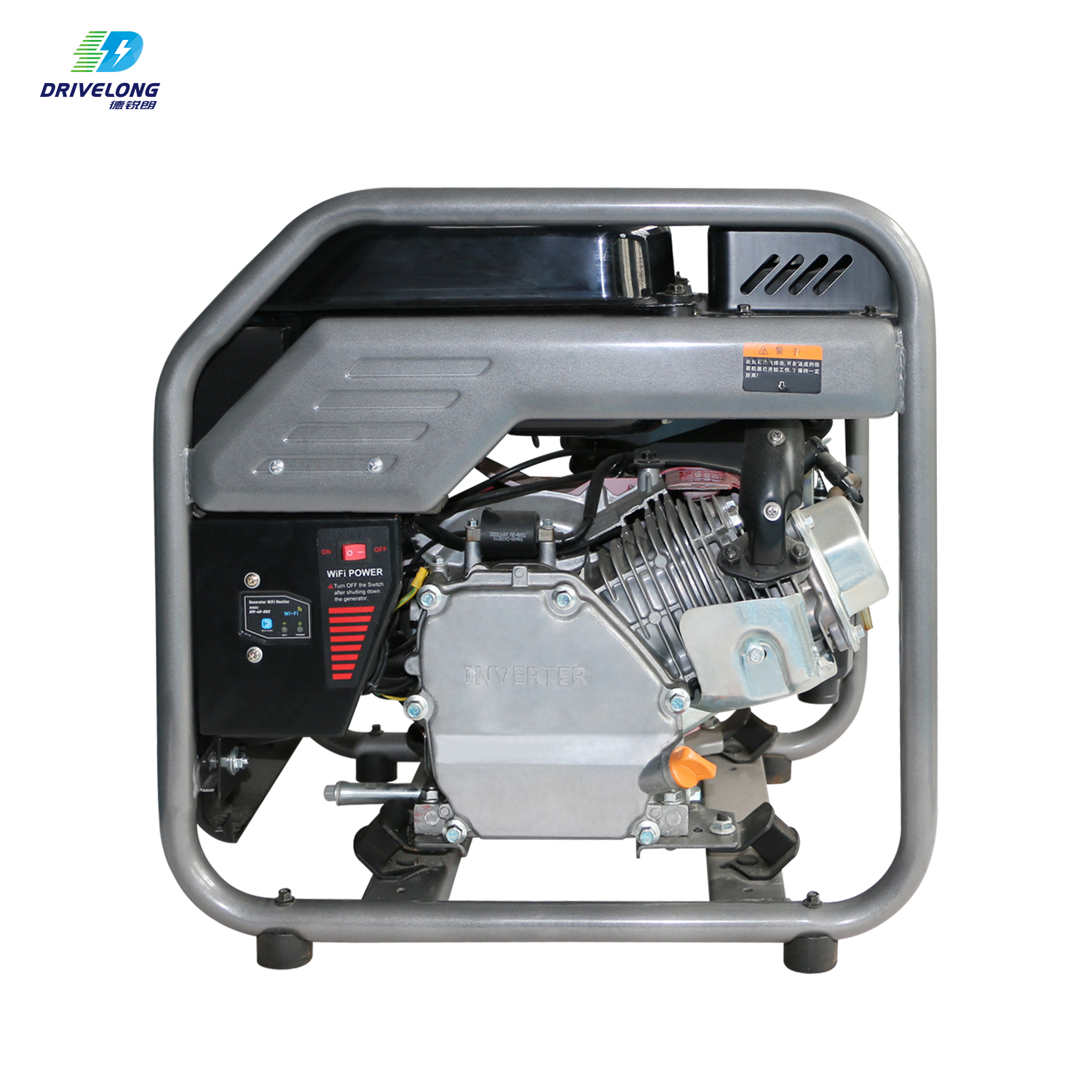 3500W Digital Outdoor Open Frame Gasoline Inverter Generator