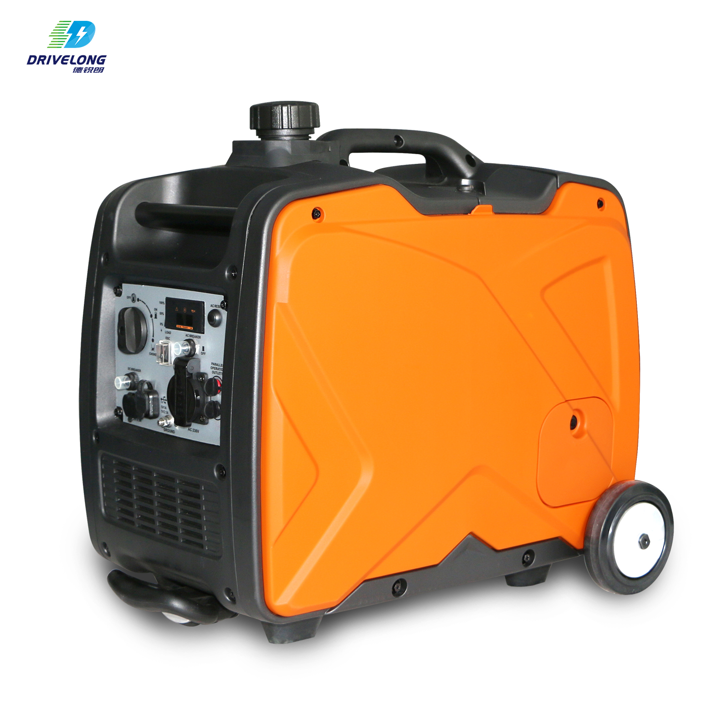 App Monitor Camping Gasoline Inverter Generator with Handle